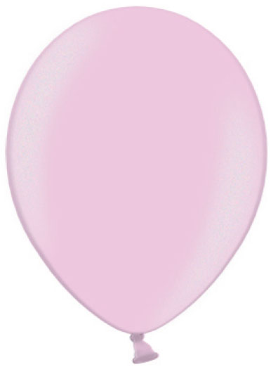 Metallic Ø 30cm Licht Roze